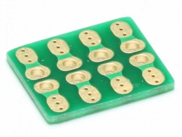 X6918 MPX Löt Platine 8-Pin 90° (VE=5St.)