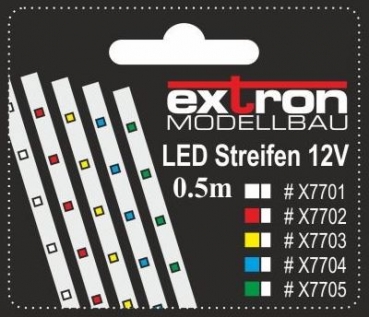 x7703 LED-Streifen 8-12V/0,5m (30) gelb