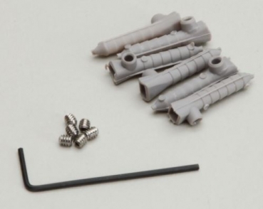 F-RB315 Scharnierdübel Robart 3mm 6 Stück