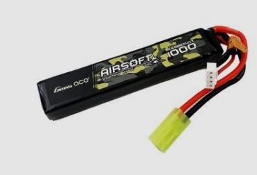 GEA10003S25T Lipo 1,1/1000 Gens-Air 25C miniTAM/XH