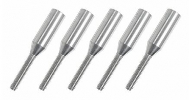 GF-2103-004 Aluminium Hülsen M2,5 Kohlefaserstäbe 4mm G-Force-RC