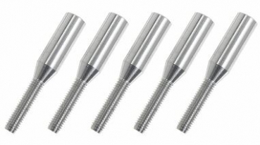 GF-2103-005 Aluminium Hülsen M3 Kohlefaserstäbe 4mm G-Force-RC