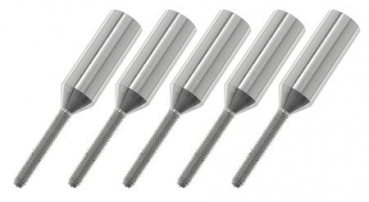 GF-2103-010 Aluminium Hülsen M2,5 Kohlefaserstäbe 6mm G-Force-RC