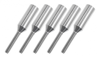 GF-2103-011 Aluminium Hülsen M3 Kohlefaserstäbe 6mm G-Force-RC