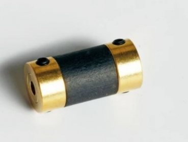 GR2349.S Wellenkupplung 3,17/3mm MS/Gummi