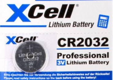145538 Lithiumbatterie CR-2032 XCell