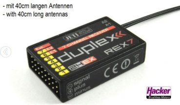 80001246 Empfänger Jeti-DUPLEX REX-7EX A40