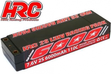 Li-HV 7,6/6000 HRC-Graphene 110C Deans/XH