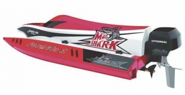 JOY8205V2 MAD SHARK Rennboot Brushless rot