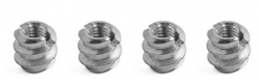 KAV1281 M3 Gewindeeinsätze 6x8mm 4 Stück