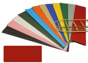 040363 Bespannpapier 18g/76x51 2 Stück rot