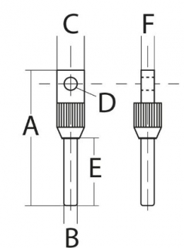 70190 Augenschrauben M2x20 B1,7mm MS 5 Stück