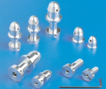70280 Luftschrauben-Kupplung 2,3/M6 + Spinner