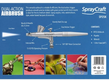 493226 Airbrushpistole SP25K Dual Action