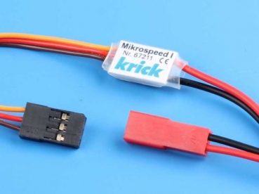67211 Fahrtregler MICROSPEED-1 v/r 6V/1A