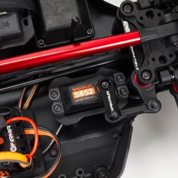 ARA7604V2T2 Arrma MOJAVE 6S / 1:7 RTR schwarz/rot