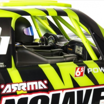 ARA7604V2T1 Arrma MOJAVE 6S / 1:7 RTR schwarz/grün