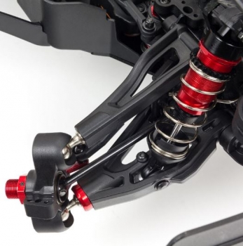 ARA7604V2T2 Arrma MOJAVE 6S / 1:7 RTR schwarz/rot