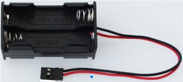58690 Batteriebox JR 4xAA/Mignon Würfel