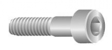 80464 M3x50 Zylinderkopfschrauben Innensechskant Edelstahl / V4A 