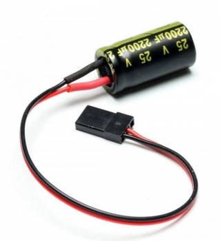 C8444 Stützkondensator 220µF/-16Vde JR