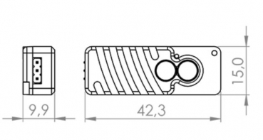 5515 PowerBox V-Regulator 5,3V JR