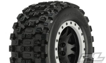 PRO1013113 Reifen/F. Proline Badlands MX43 All Terrain Truck Reifen v/h (2) 4.3 Traxxas X-Maxx