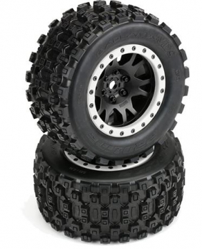 PRO1013113 Reifen/F. Proline Badlands MX43 All Terrain Truck Reifen v/h (2) 4.3 Traxxas X-Maxx