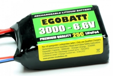 C8354 LIFE 6,6/3000 Egobatt 25C JR/mpx/XH