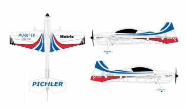 15362 Matrix (blau) / 840 mm