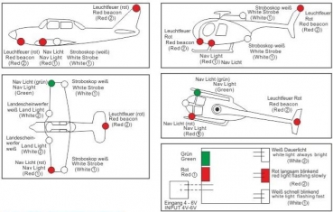 C6857 LED-Beleuchtungs-Set AIR+Copter 4-6V