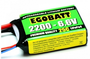 C8350 LIFE 6,6/2200 Egobatt 25C JR/mpx/XH