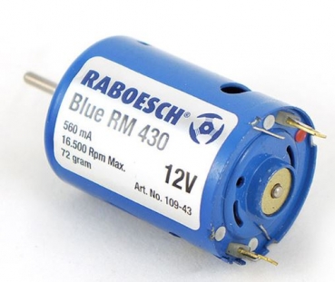 rb109-43 E-Motor Blue-RM 430 12V Raboesch
