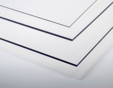 rb602-01 PVC-Platte 0,15mm 194x320mm transparent