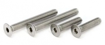 RC-7991/2,5x6A2 Senkkopfschraube DIN 7991 M2,5 x 6 - Edelstahl A2