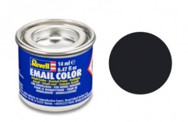 Email Color Schwarz, matt, 14ml, RAL 9011