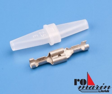 ro4039 Stecker/Buchse Faston 6,3 mm isoliert 