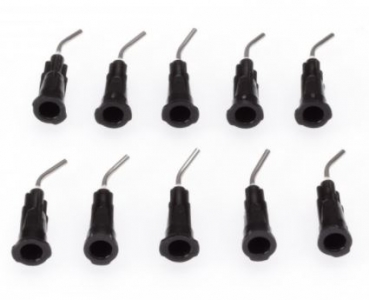 RP-0287 Metall-Klebespitzen Steel-Tips curved/medium 0,8mm schwarz
