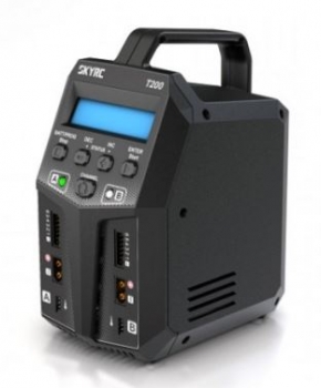 SK100155 SkyRC T200 AC/DC Ladegerät LiPo 1-6s 12A 2x100W