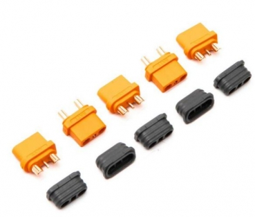 SPMXCA324 IC-2 Buchse (Akku) orange/schwarz 5 Stück