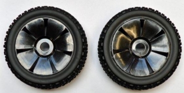 500405770 Reifen/F. 1:8*17mm Virus 4.0/6S schwarz 1 Paar