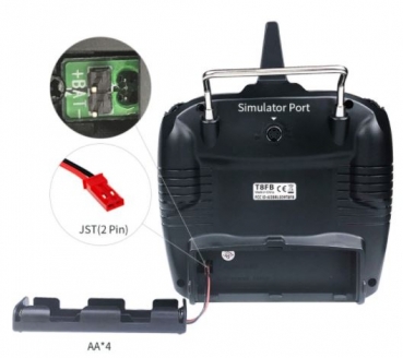 RADT8FBBT-M2  RC-Set T8FB+Empfänger R8EF M2