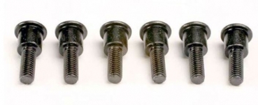 TRX3642 Dämpferlager-Schrauben 3x12mm - 6 Stück