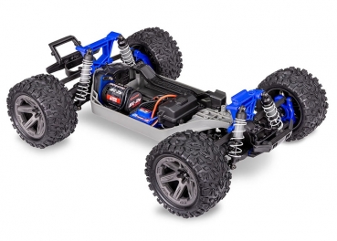 TRX67164-4 RUSTLER 4X4 BLAU 1/10 STADIUM-TRUCK