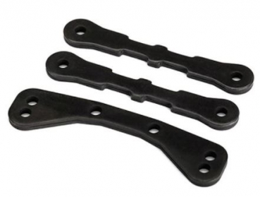 TRX7726 X-MAXX Bulkhead Tie-Bar oben (1) / unten (2) Stahl