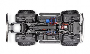 TRX-4 FORD-F150 TRX92046-4 HIGH-TRAIL 1/10 CRAWLER RTR BLAU BRUSHED