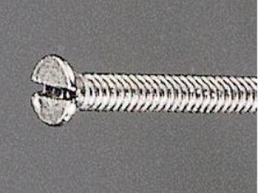 10014 M2,5x10 Senkschrauben A2 mit Schlitz 10 Stück