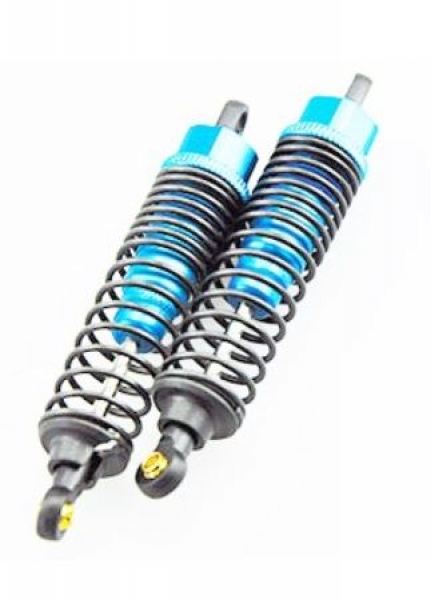 004-106004 Stoßdämpfer 1:10 / 90mm ALU (blau) 2 Stück