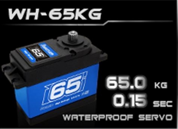 2119.025 Servo Power-HD WH-65 wasserdicht 65,8x30,0x55,6 mm -55,0kg- (6,0-8,4V)