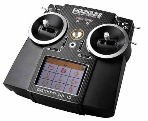 1-00151 COCKPIT SX12 SENDER-SET Carbon